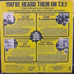 SLIM WHITMAN - JUST FOR YOU (1980) - PLAK 2.EL