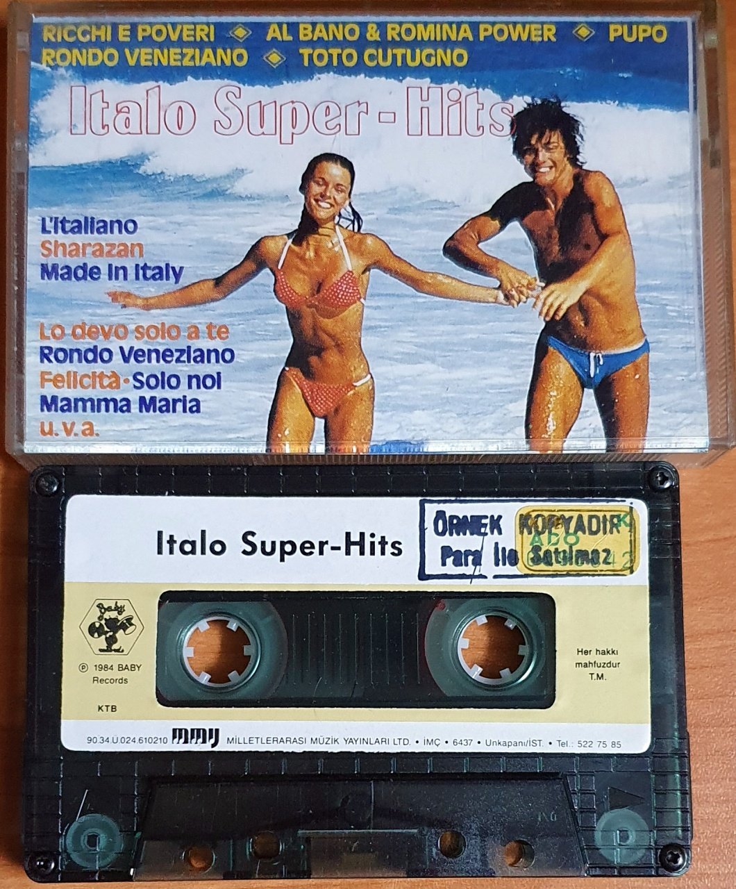 ITALO SUPER HITS (1990) - KASET MMY 2.EL