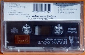 ERKAN OĞUR - BİR ÖMÜRLÜK MİSAFİR (1996) - KASET BALET SIFIR