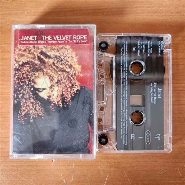 JANET JACKSON - THE VELVET ROPE (1997) - KASET MADE IN HOLLAND 2.EL