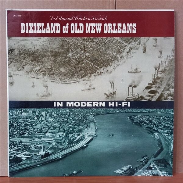 DR. EDMOND SOUCHON PRESENTS DIXIELAND OF OLD NEW ORLEANS IN MODERN HI-FI / THE JOHNNY WIGGS BAND - LP 2.EL PLAK