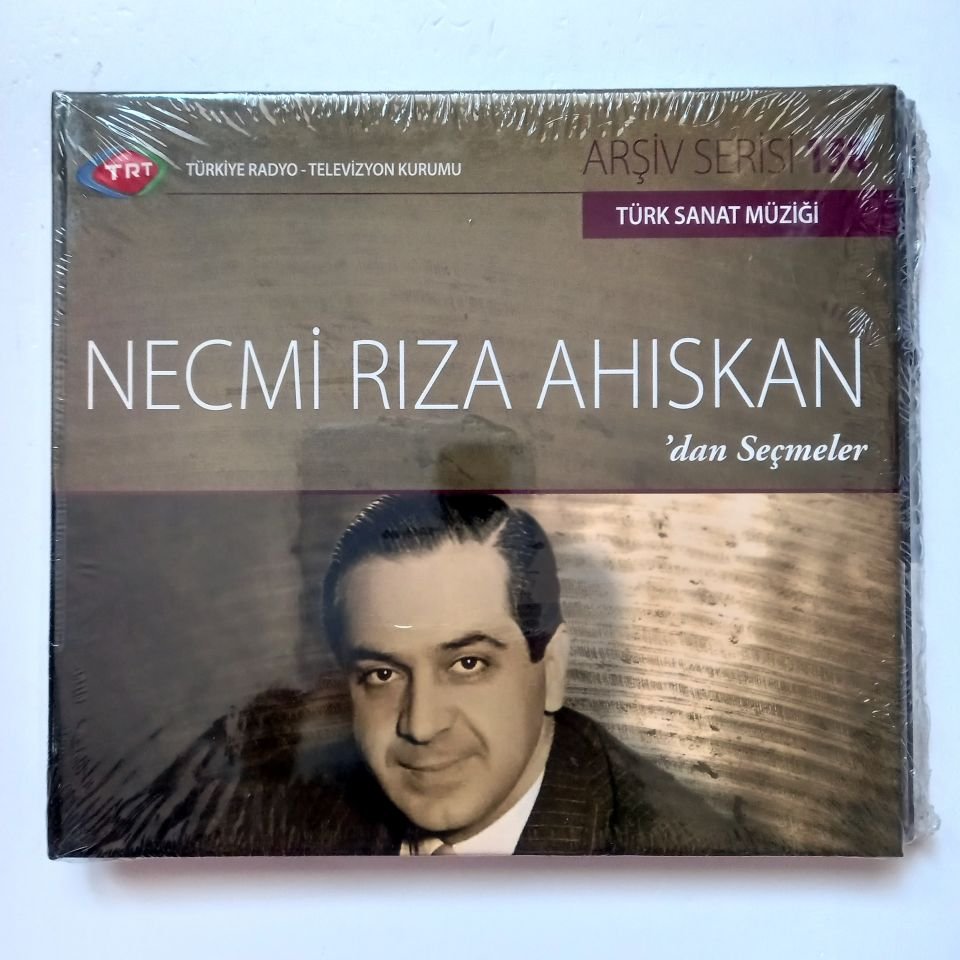 NECMİ RIZA AHISKAN'DAN SEÇMELER / TÜRK SANAT MÜZİĞİ / TRT ARŞİV SERİSİ 158 - CD SIFIR