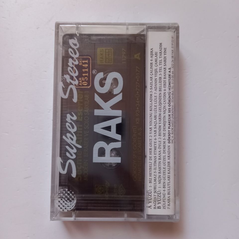 SEÇME ALTIN ESERLER / MODERN BERABER VE SOLO ŞARKILAR 1 (1993) - KASET SIFIR