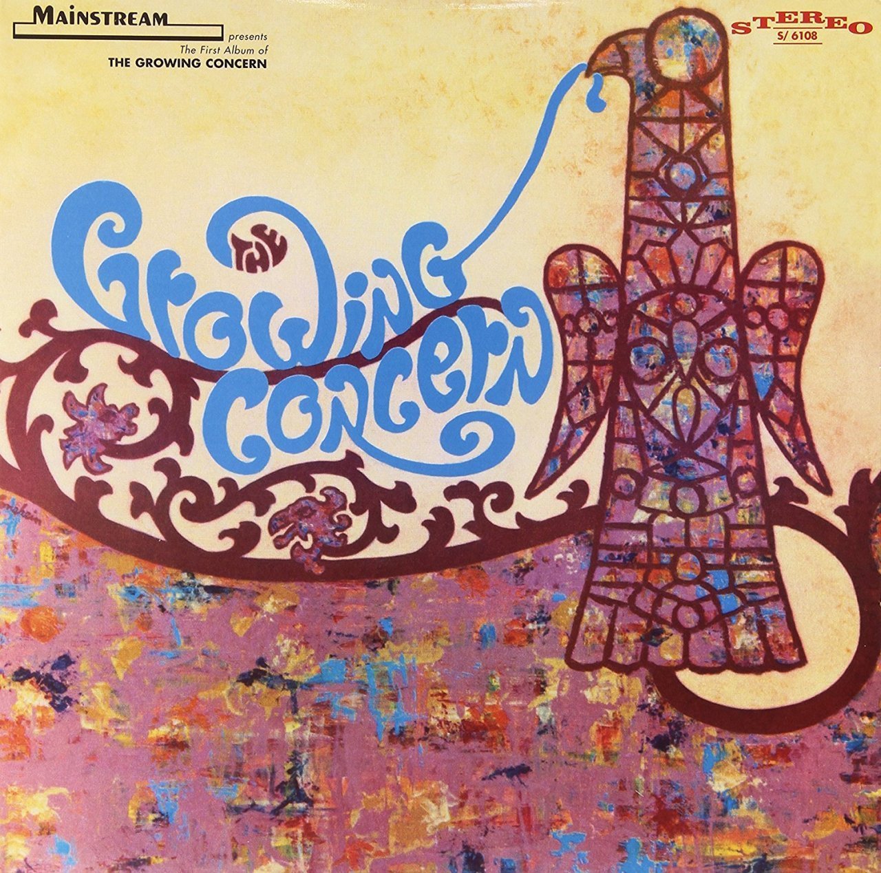 GROWING CONCERN - same title (1968) - LP Psychedelic Rock  2012 EDITION SIFIR