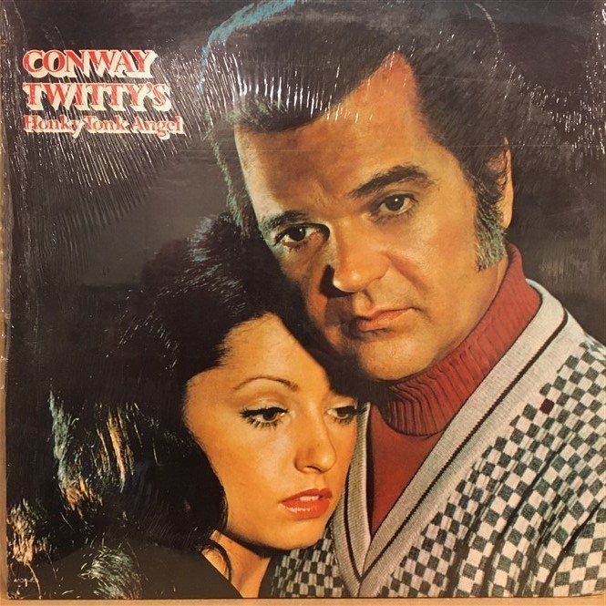 CONWAY TWITTY - HONKY TONK ANGEL - LP 2.EL PLAK