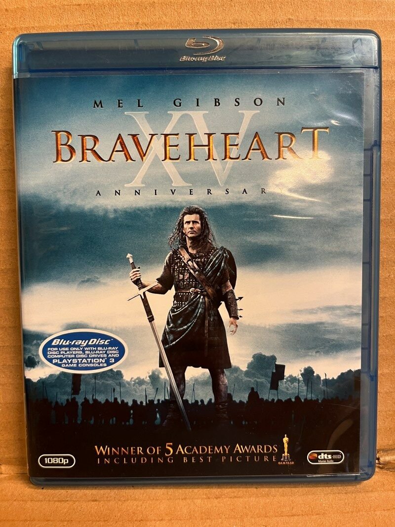 BRAVEHEART - XV ANNIVERSARY - CESUR YÜREK - MEL GIBSON - 2 DİSK BLU-RAY 2.EL