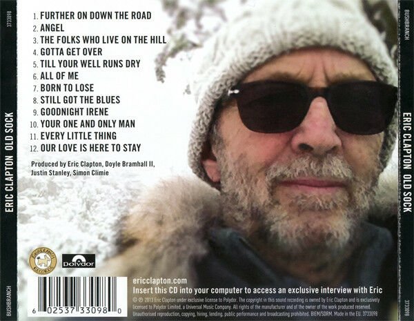 ERIC CLAPTON - OLD SOCK (2013) - CD AMBALAJINDA SIFIR