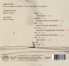 TAMER TEMEL-CEM AKSEL-ERCÜMENT ORKUT - TÖZ (2018) - CD SIFIR
