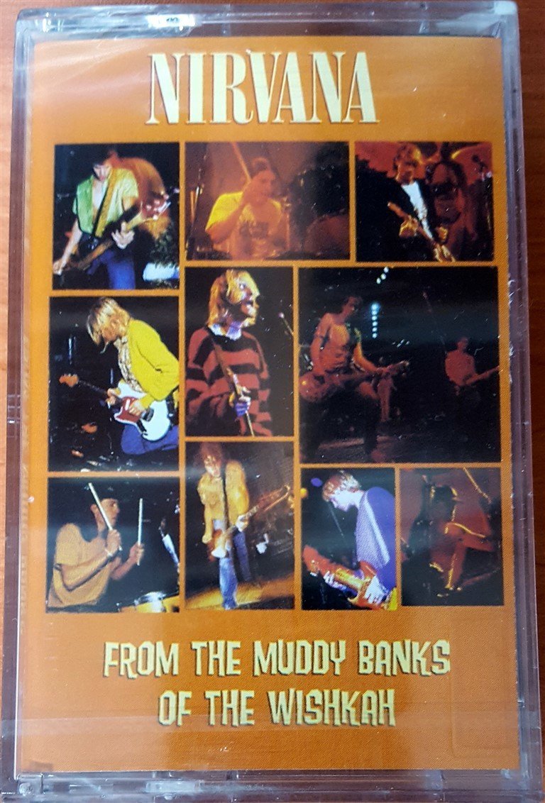 NIRVANA - FROM THE MUDDY BANKS OF THE WISHKAH (1996) BMG CASSETTE MADE IN TURKEY ''NEW''