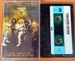 TWISTED SISTER - BIG HITS AND NASTY CUTS [THE BEST OF] (1992) MMY CASSETTE MADE IN TURKEY ''USED'' PAPER LABEL