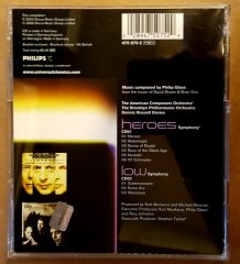 DAVID BOWIE & BRIAN ENO MEETS PHILIP GLASS HEROES/LOW SYMPHONIES (2003) 2CD 2.EL