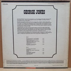 GEORGE JONES - HEARTACHES BY THE NUMBER (1969) - LP 2.EL PLAK