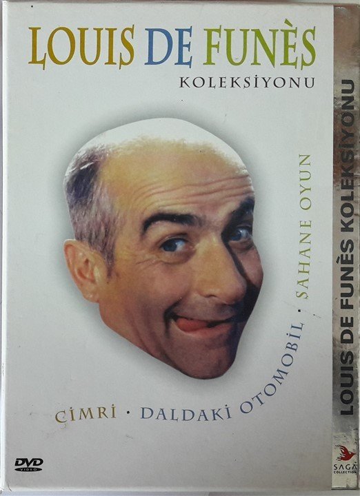 LOUIS DE FUNÈS KOLEKSİYONU - 3DVD KUTU 2.EL