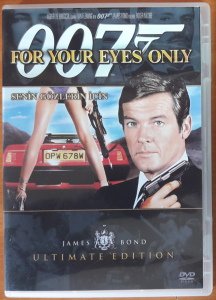 007 JAMES BOND FOR YOUR EYES ONLY SENİN GÖZLERİN İÇİN - ROGER MOORE - DVD 2.EL