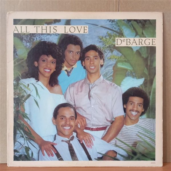 DEBARGE – ALL THIS LOVE (1982) - LP 2.EL PLAK