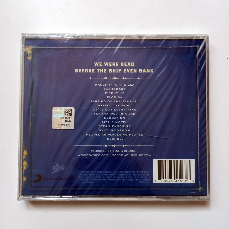 MODEST MOUSE – WE WERE DEAD BEFORE THE SHIP EVEN SANK (2009) - CD SIFIR