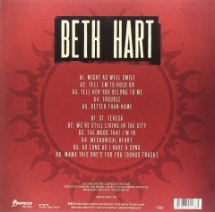 BETH HART - BETTER THAN HOME (2015) - LP TRANSPARENT SIFIR PLAK
