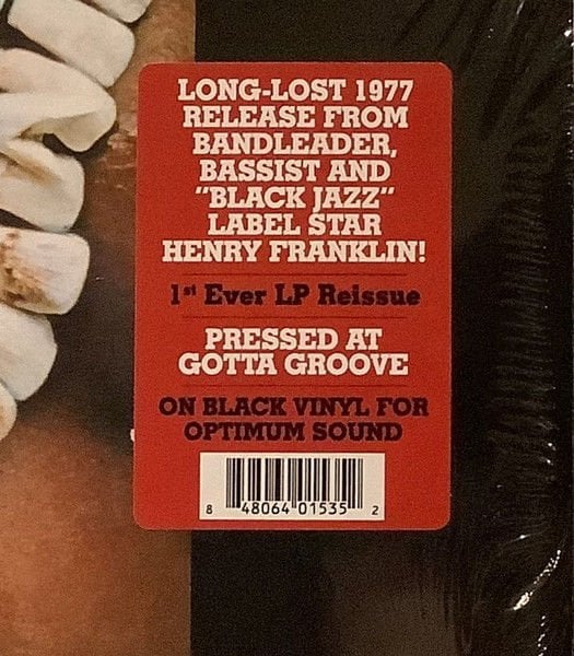 HENRY FRANKLIN - TRIBAL DANCE (1977) - LP 2023 EDITION SIFIR PLAK