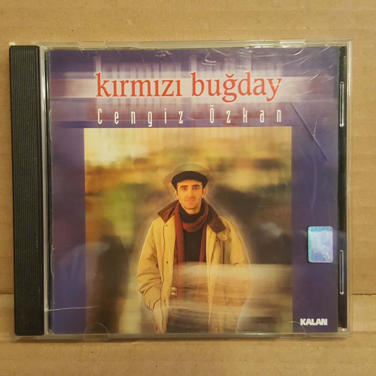CENGİZ ÖZKAN - KIRMIZI BUĞDAY (1998) - CD ESKİ METALİK BANDROL 2.EL