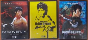 BRUCE LEE PATRON BENİM/ÖLÜM OYUNU/ÖLÜM OYUNU II - 3DVD 2.EL