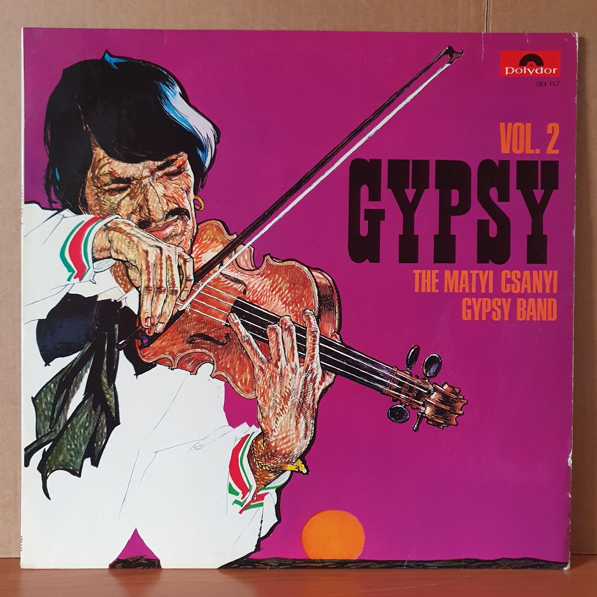THE MATYI CSANYI GYPSY BAND - GYPSY VOL.2 (1968) - LP 2.EL PLAK