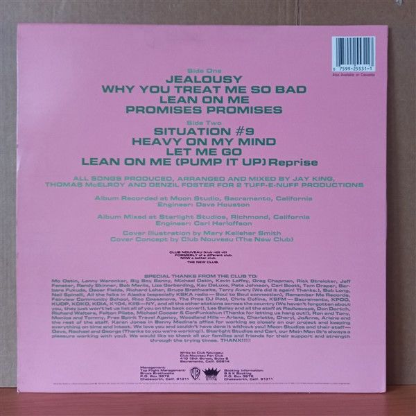 CLUB NOUVEAU – LIFE, LOVE & PAIN (1986) - LP 2.EL PLAK