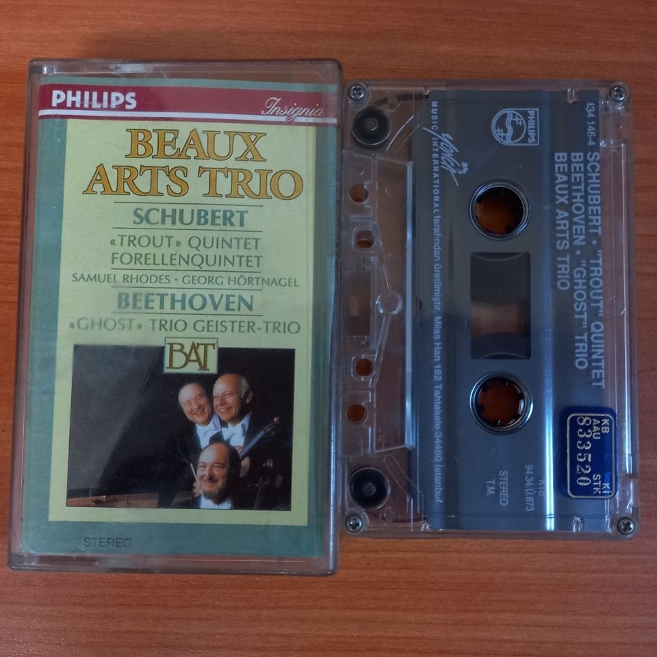BEAUX ARTS TRIO / SCHUBERT, BEETHOVEN (1994) - KASET 2.EL
