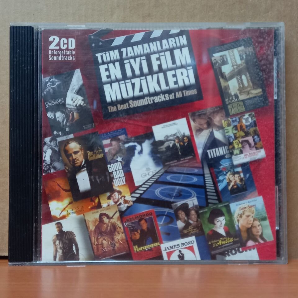TÜM ZAMANLARIN EN İYİ FİLM MÜZİKLERİ / LE PROFESSIONNEL, GHOST, THE GODFATHER, TITANIC (2012) - CD 2.EL