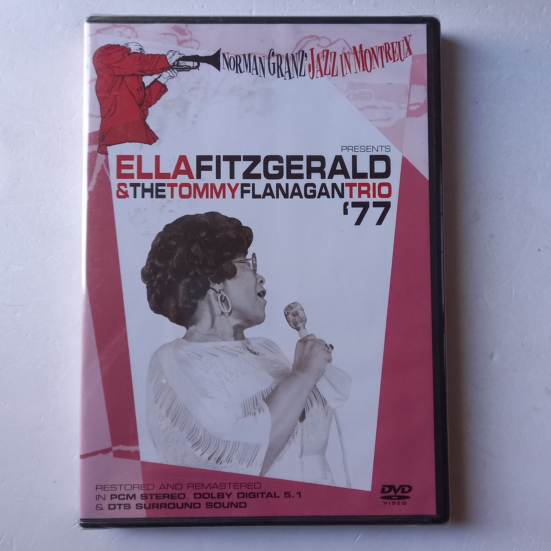 NORMAN GRANZ' JAZZ IN MONTREUX PRESENTS ELLA FITZGERALD & THE TOMMY FLANAGAN TRIO '77 (2006) - DVD AMBALAJINDA SIFIR