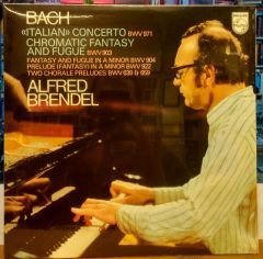 ALFRED BRENDEL - BACH ITALIAN CONCERO - LP SIFIR