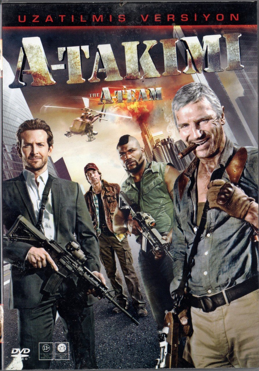 A-TAKIMI - A-TEAM - LIAM NEESON - BRADLEY COOPER - JESSICA BIEL - DVD 2.EL