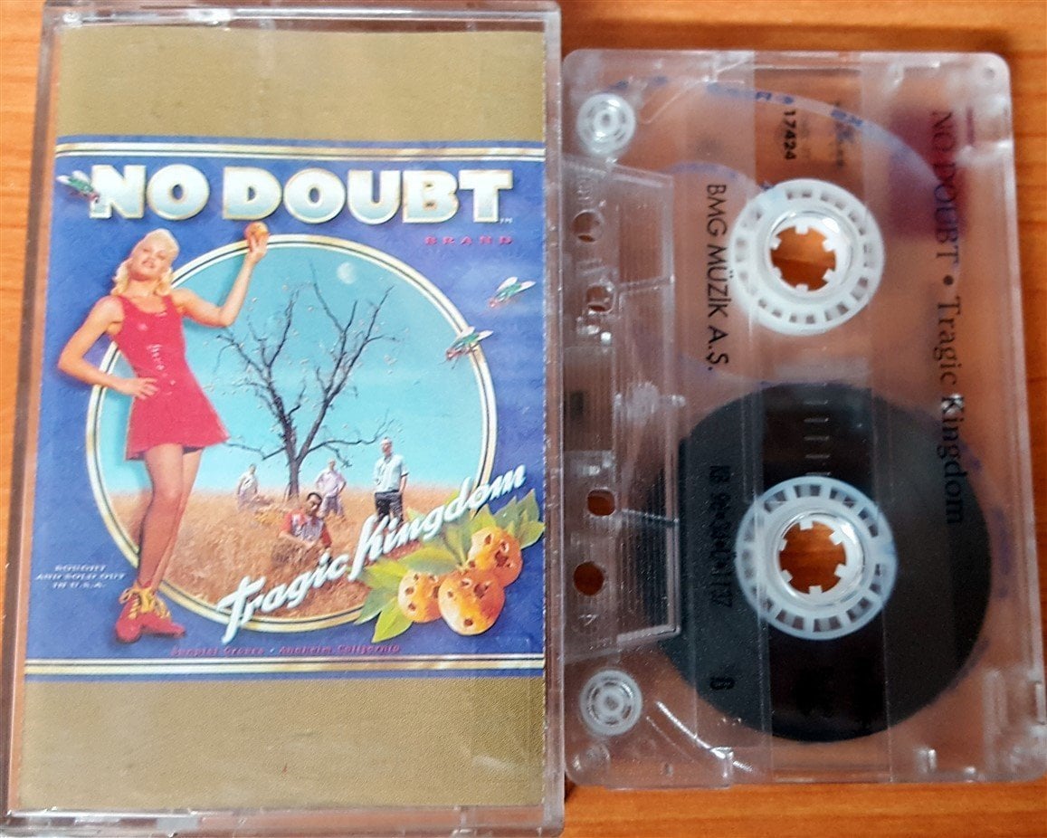 NO DOUBT - TRAGIC KINGDOM (1996) BMG CASSETTE MADE IN TURKEY ''USED''