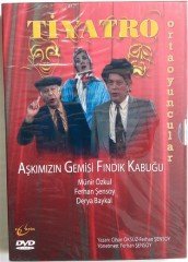 ORTAOYUNCULAR AŞKIMIZIN GEMİSİ FINDIK KABUĞU - DERYA BAYKAL - MÜNİR ÖZKUL - FERHAN ŞENSOY - DVD SIFIR