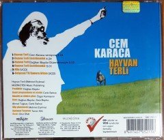 CEM KARACA - HAYVAN TERLİ / MEHMET ERYILMAZ İMZALI CD 2.EL
