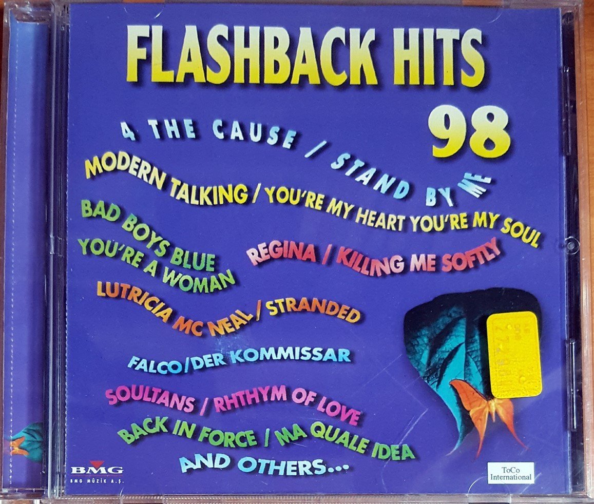 FLASHBACK HITS 98 / MODERN TALKING, FALCO, REGINA, LOLA, VAINT 6 (1998) BMG CD 2.EL