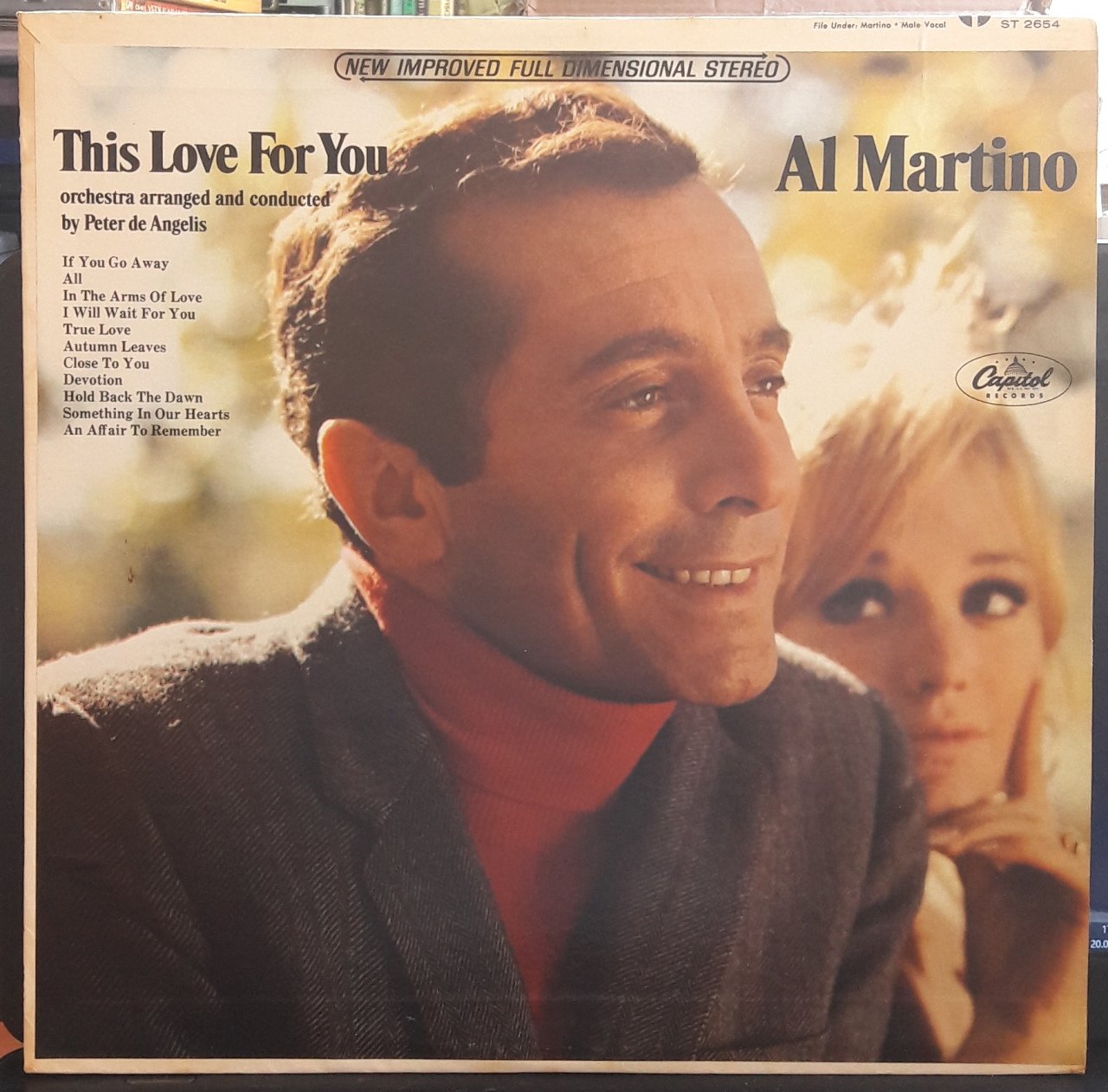 AL MARTINO - THIS LOVE FOR YOU - PLAK 2.EL