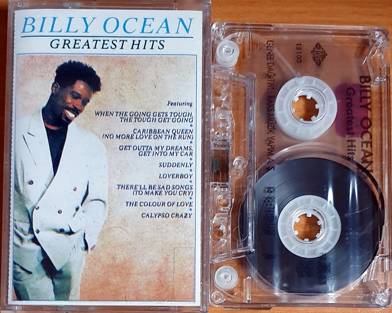 BILLY OCEAN - GREATEST HITS (1995) - KASET RAKS 2.EL