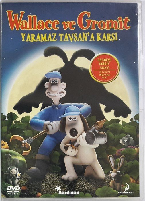 WALLACE VE GROMIT YARAMAZ TAVŞAN'A KARŞI - ANİMASYON - DVD 2.EL