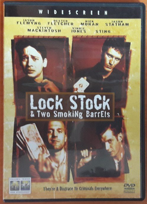 LOCK, STOCK & TWO SMOKING BARRELS - JASON FLEMYNG - JASON STATHAM - DEXTER FLETCHER - GUY RITCHIE - DVD 2.EL TR ALTYAZI YOKTUR