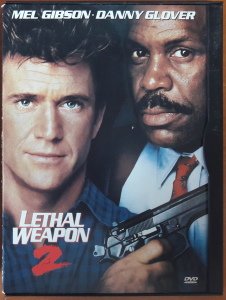 LETHAL WEAPON 2 - MEL GIBSON - DANNY GLOVER - SNAPCASE DVD 2.EL