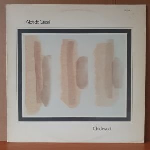ALEX DE GRASSI - CLOCKWORK (1981) - LP 2.EL PLAK