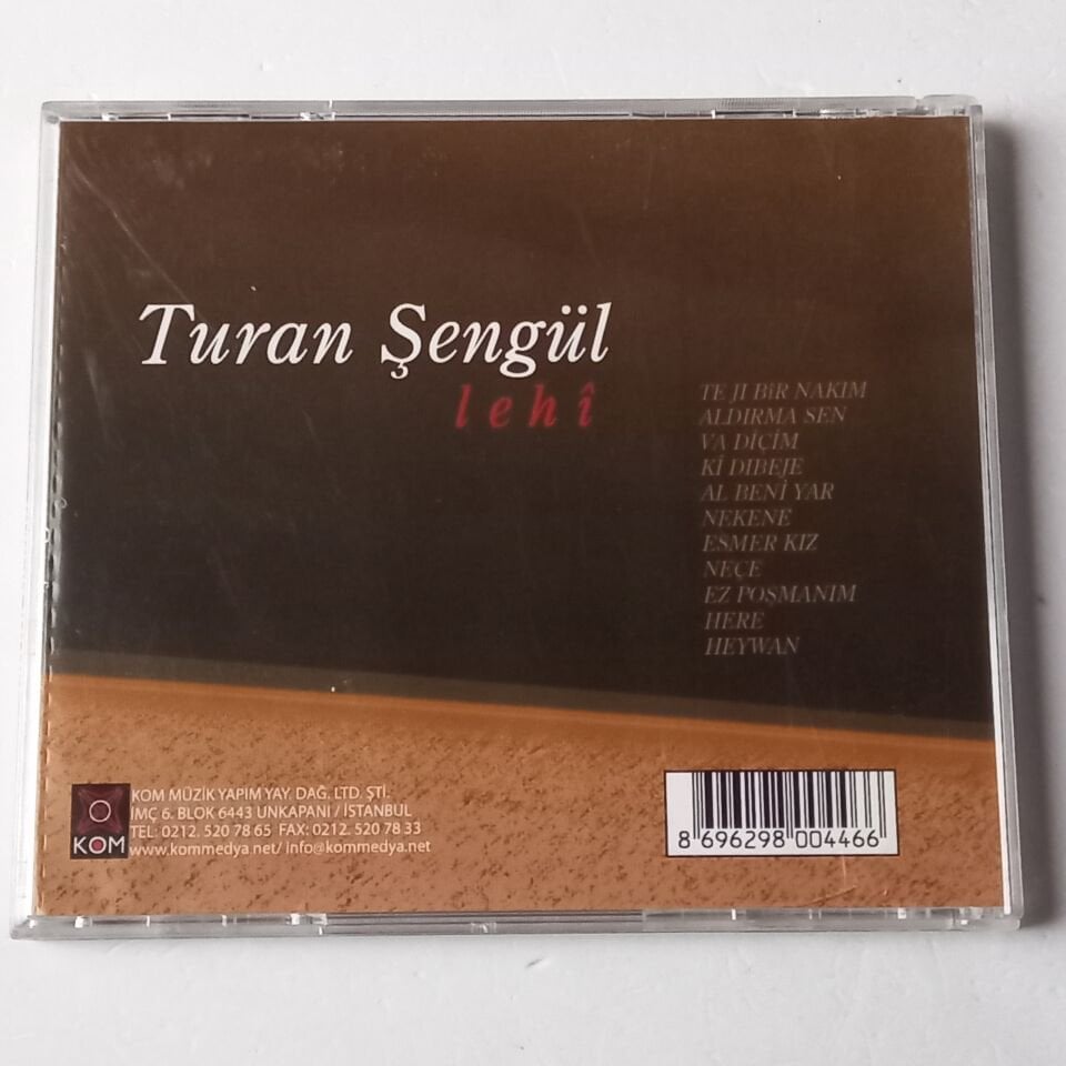 TURAN ŞENGÜL - LEHİ - CD 2.EL