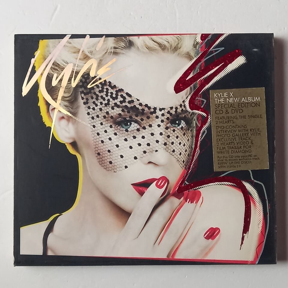 KYLIE – X / SPECIAL EDITION (2007) - CD + DVD 2.EL