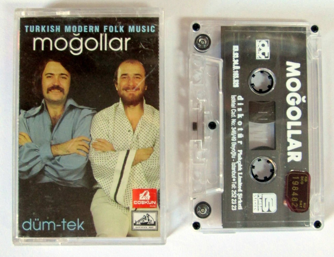 MOĞOLLAR - DÜM-TEK - KASET 2.EL