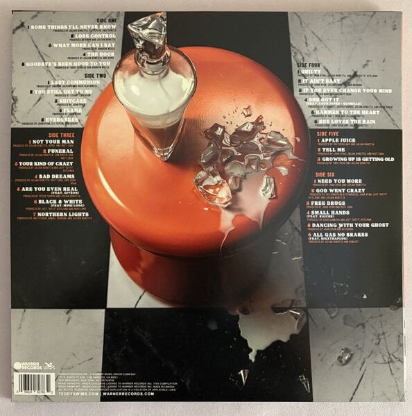 TEDDY SWIMS - I'VE TRIED EVERYTHING BUT THERAPY / COMPLETE EDITION (2025) - 3xLP MILKY CLEAR & ORANGE SPLATTER COLOURED EDITION SIFIR PLAK