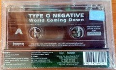 TYPE O NEGATIVE - WORLD COMING DOWN CASSETTE MADE IN TURKEY ''NEW''