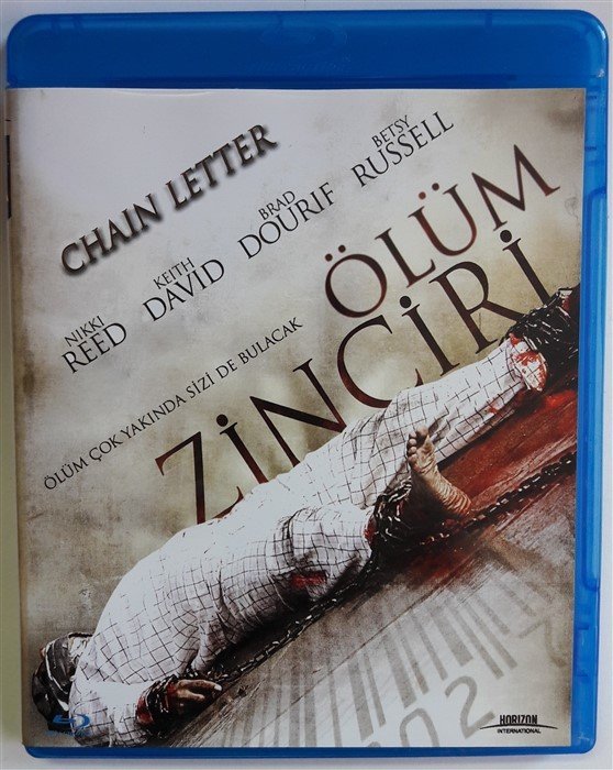 ÖLÜM ZİNCİRİ - CHAIN LETTER - NIKKI REED - BLU-RAY 2.EL