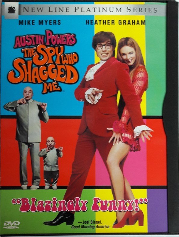 AUSTIN POWERS THE SPY WHO SHAGGED ME - MIKE MYERS - HEATHER GRAHAM - SNAPCASE DVD 2.EL (1* BÖLGE)
