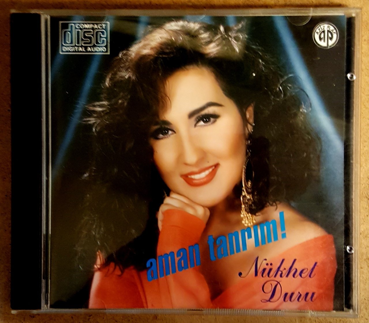 NÜKHET DURU - AMAN TANRIM (1992) - CD AZİZ PLAK 2.EL