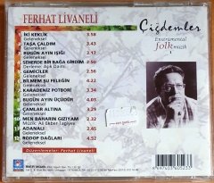 FERHAT LİVANELİ - ÇİĞDEMLER / ENSTRÜMENTAL FOLK MÜZİK - CD 2.EL